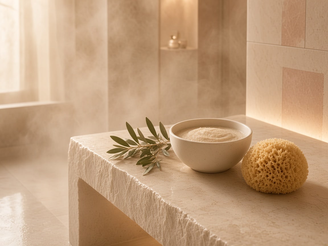 Exfoliación corporal en UP GLOW