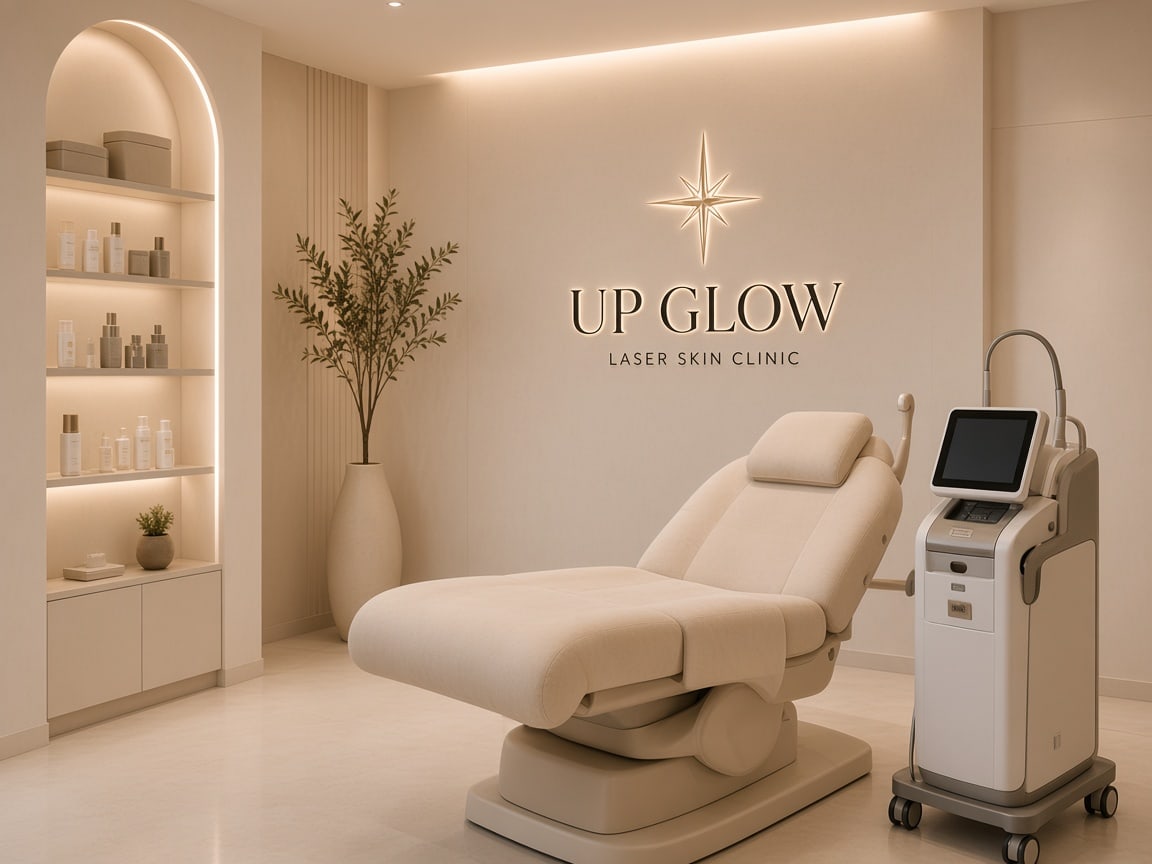 Sala de tratamiento láser en UP GLOW